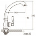 Смеситель PL 1/2" монокран на гайке AQUATICA (PL-1G156C)