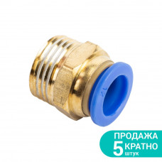 Штуцер цанговый (прямой) Ø12мм МТ 1/2" SIGMA (7026991)